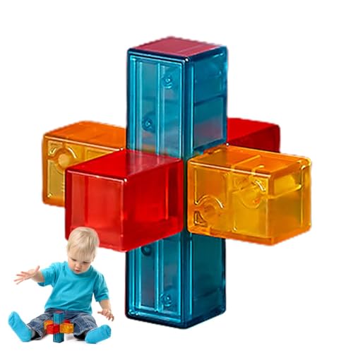 Gehirnrätsel für Erwachsene - 3D-Rätsel Schalten Sie das ineinandergreifende Puzzle Kongming Lock frei - Lernspielzeug IQ-Testspielzeug Logikpuzzle, Weihnachts- und Geburtstagsgeschenke für Kinder, Ju von Kaxenig