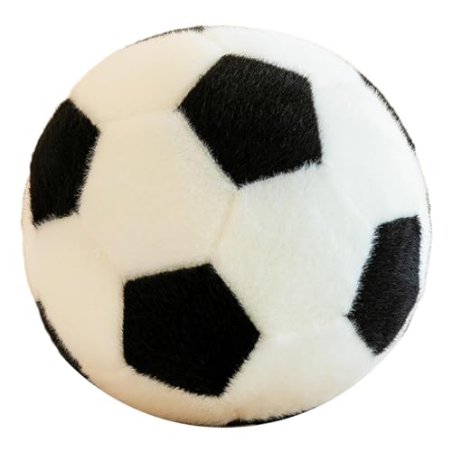 Kaxenig Plüsch Fußbälle Fußball Gefüllte Kissen, Plüsch Football Kissen, Plüsch Fußball Spielzeug, Dekoratives Fußball-Wurfkissen Für Das Kinderzimmer Geschenk Für Kinder von Kaxenig