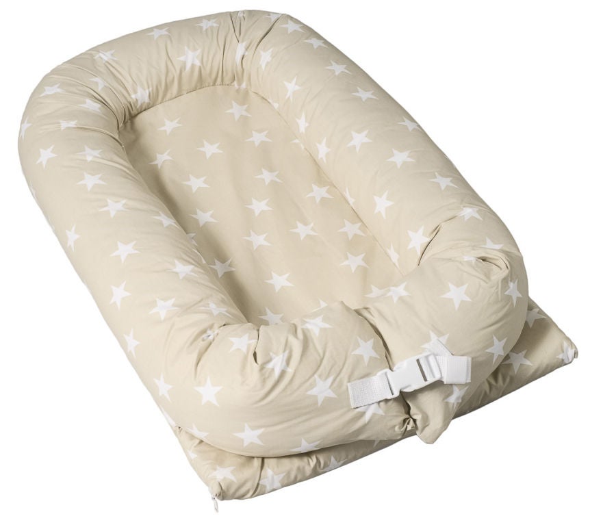 Kaxholmen Babynest Star, Beige von Kaxholmen