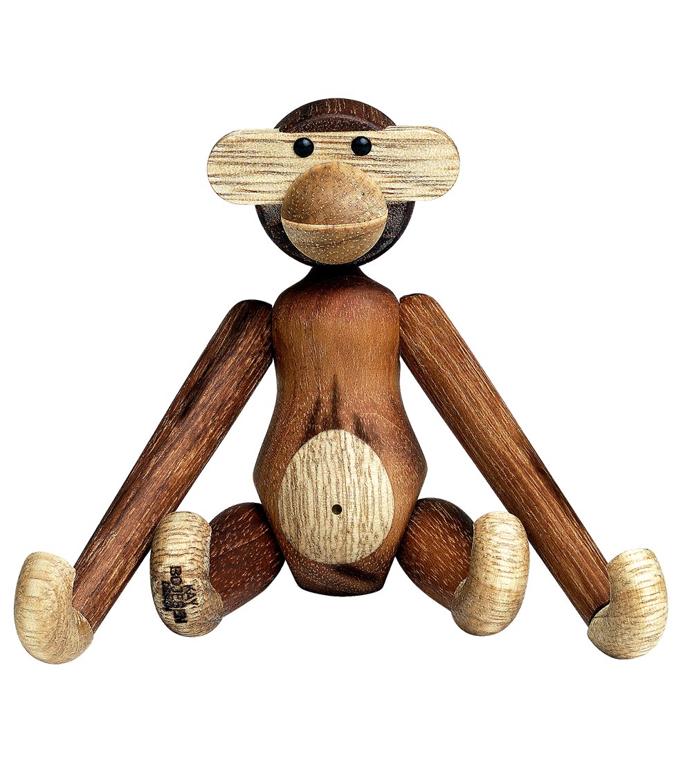 Kay Bojesen Holzfigur - Affe - 10 cm - Mini - Teak/Limba - Kay Bojesen - One Size - Dekoration Kay Bojesen Holzfigur - Affe - 10 cm - Mini - Teak/Limba - Kay Bojesen - One Size - Dekoration von Kay Bojesen