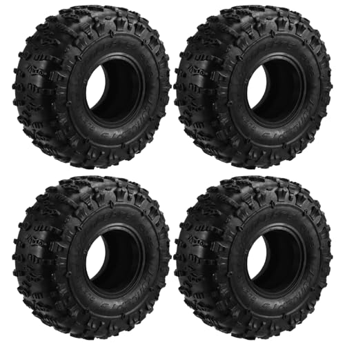 Kayfg 1.9-Nabe-Reifen Kletterreifen Ist Geeignet 1.9-Nabe-Reifen AXIAL SCX10 90046 D90 TRX4 Rc-Automobil-Streckenfahrzeug Automobil-Streckenfahrzeug von Kayfg