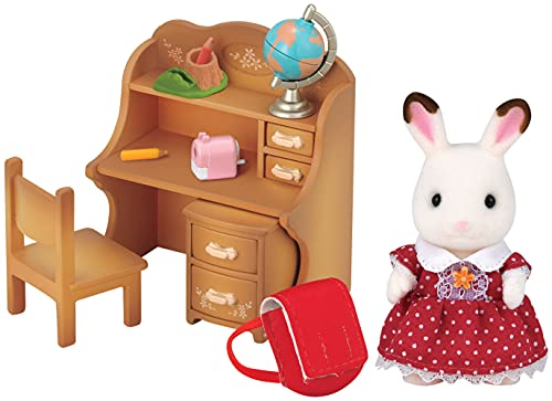 Sylvanian Families - 5016 - Schokoladenhasen Schwester mit Schreibtisch von Sylvanian Families