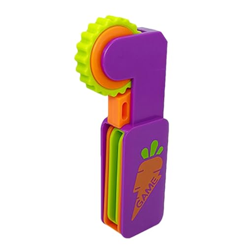 Fidget Hammer Toys - Temple Block Toys, Handheld Fidget Tool | Portable Carrot Toys Desktop Ornaments, Multifunctional Fidget Sensory Hammer Toys for Relaxing Adults Kids, 12.2x7.9x3cm von Kbnuetyg