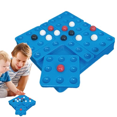 Go-Brettspiel – Grab and Go, Reisespiel für Kinder | Originelles Ratespiel für Kinder ab 6 Jahren, doppelseitige Klassische Kinder- und Familienbrettspiele, Brettspiele-Set für Kinder von Kbnuetyg