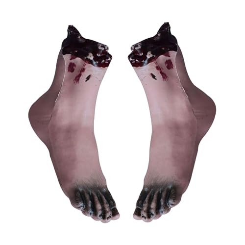 Halloween Fake Feet Hands – Gruselige Halloween-Dekorationsaccessoires, Fake-Körperteile | Spukhaus-Dekorationen, Leichen-Requisite, Hände, realistische gefälschte Gliedmaßen für Streiche, Kostüm von Kbnuetyg