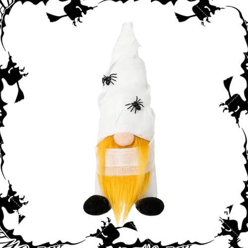 Kbnuetyg Halloween-Zwerge Plüsch-Dekor - Halloween-Plüsch-, Fledermaus-Zwergpuppe | Niedliche Gesichtslose Puppenornamente - Halloween-Zwergpuppe, Gesichtslose Halloween-Puppe, Dekoration Für Zuhause von Kbnuetyg