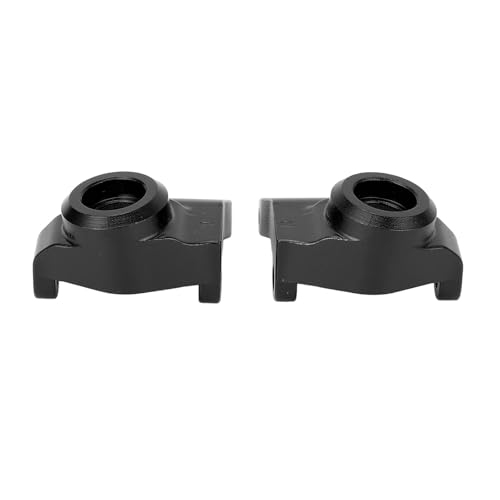 Kcabrtet Metall Lenkbecher Ersatz RC Auto Aluminiumlegierung Lenkbecher SCX10 PRO RC Auto Ersatzteile (Black) von Kcabrtet