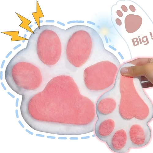 Kdtoll Katzenpfoten Squishy Groß 15 cm, Taba Squishy Cat Paw Squeeze Spielzeug, Anti Stress Spielzeug für Erwachsene und Kinder, Lustige Stressabbau Cat Paw Squishy von Kdtoll