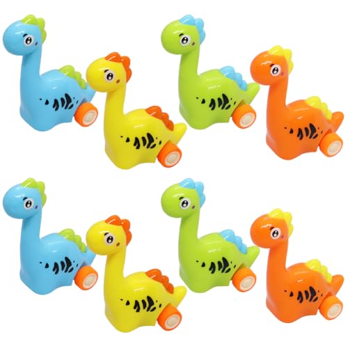 8pcs Dinosaurier Spielzeug Auto, Pull Back Autos, Mini Spielzeugautos, Spielzeug Autos Kinder, Baby Auto Spielzeug ab 1 Jahre von KedidO