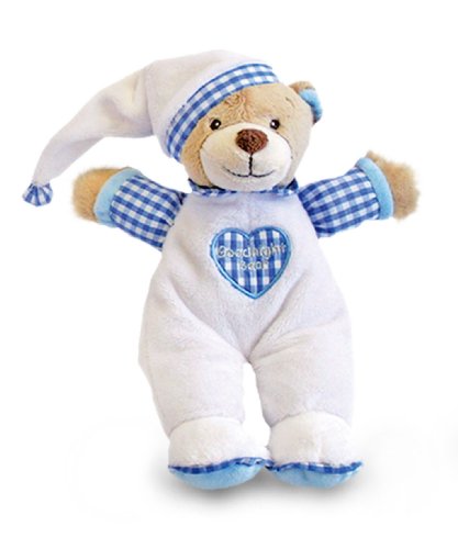 Keel Toys 64996 Soft Toy Goodnight Bear 15 cm Blue Keel Toys 64996 Soft Toy Goodnight Bear 15 cm Blue von Keel Toys