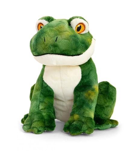 Keel Toys - Keeleco Frosch 18 cm, SE6706, grün von Keel Toys