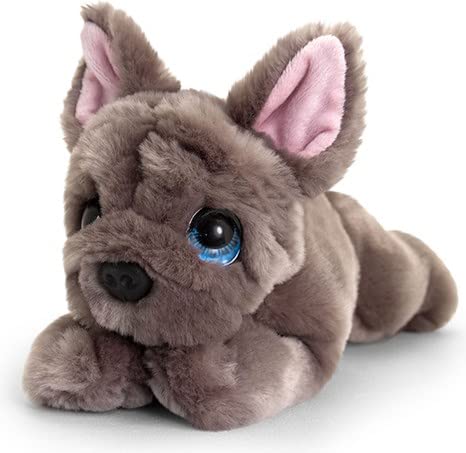 Keel Toys SD2629 Signature Kuschelwelpe Französische Bulldogge, 25 cm, Mehrfarbig von Keel Toys