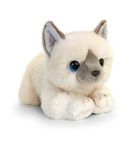 Keel Toys Signature Kuscheln Kätzchen 25cm Kätzchen Katze (weiß) von Keel Toys