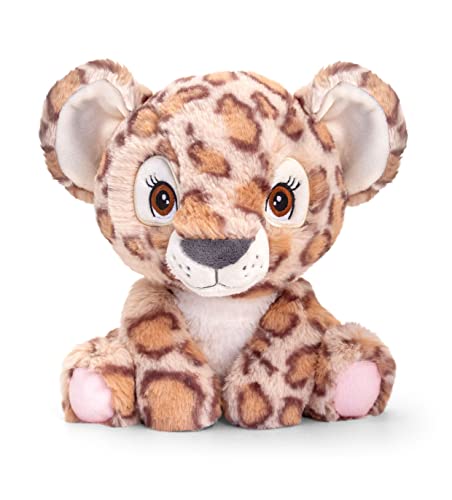 Keel Toys Keeleco Adoptable World (Wolken-Leopardenmuster), 25 cm von Keel Toys