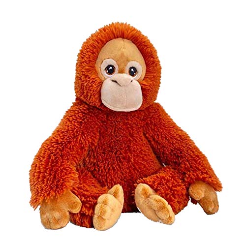 Keeleco SE6116 Plüschtier Orang-Utan, ca. 25 cm, aus recycelten Materialien, Augen aufgestickt aus Baumwolle Keeleco SE6116 Plüschtier Orang-Utan, ca. 25 cm, aus recycelten Materialien, Augen aufgestickt aus Baumwolle von Keel Toys