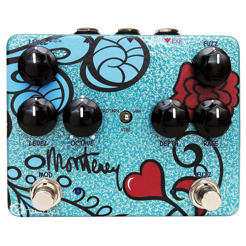 Keeley Monterey Rotary Fuzz Vibe Effektgerät E-Gitarre von Keeley