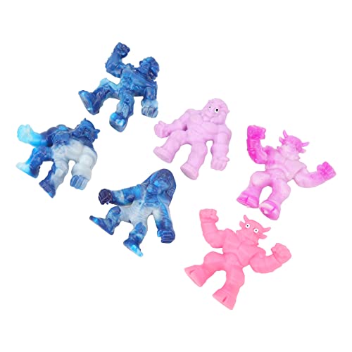 6pcs Stretchy Pressing Toys Stress Angst Relief Buntes Stretchy Fingertip Sensory Toy Finger-Skateboards, Fingerkreisel, Würfel zum Stressabbau 6pcs Stretchy Pressing Toys Stress Angst Relief Buntes Stretchy Fingertip Sensory Toy Finger-Skateboards, Fingerkreisel, Würfel zum Stressabbau von Keenso