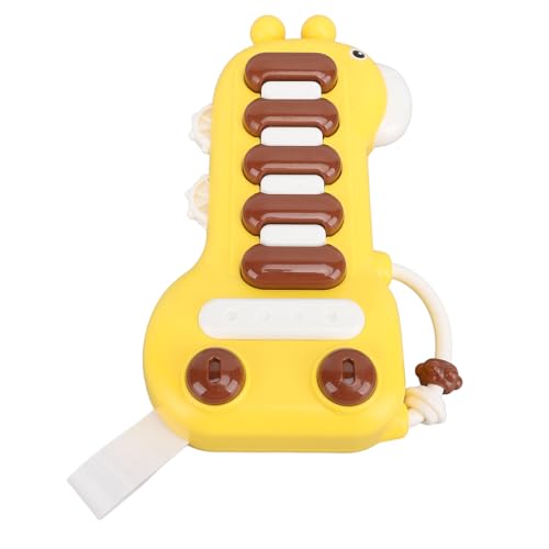 Baby-Musik-Musikspielzeug, Klavier Spielen, Musikspielzeug, Tastatur-Musikinstrument für Kleinkinder (White) von Keenso