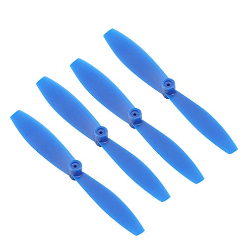 Keenso 4 Stück RC-Spielzeug-Propeller-Requisiten, Hochfeste Propeller-Requisiten-Ersatzblätter für Minidrones Rolling Spider von Keenso