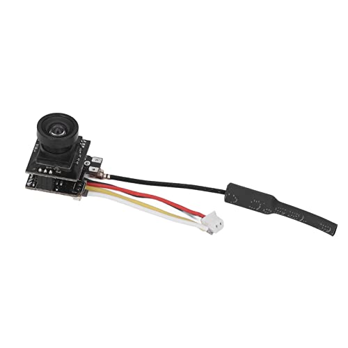 Keenso 5,8G 40CH AIO FPV-Kamera,OSD AIO 5,8G 800TVL HD Micro FPV-Kamera NTSC PAL Umschaltbare FPV-Kamera 150° FOV Horizontal 170° DFOV Diagonaler Betrachtungswinkel von Keenso