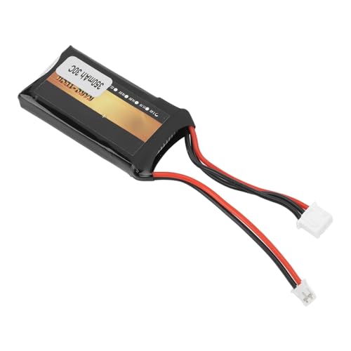 Keenso 7,4 V 350 MAh 2S Leichter Lipo-Akku mit Mehrfachkonservierung, Lange Akkulaufzeit für Outdoor-RC-Car von Keenso