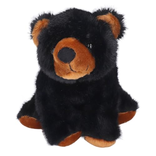 Keenso Bär Plüschtier, Stofftier Plüschtier Niedliche Bärenpuppe für Mädchen Geschenke (Black) von Keenso