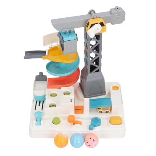 Keenso Ball Adventure Car Track Toy, Interaktive Ballspur mit Tierstrecke mit Arbeitskran für, Vorschulkinder Bildungs-Rennspielzeug, Multiplayer Fun Ermutigt, Komplett Keenso Ball Adventure Car Track Toy, Interaktive Ballspur mit Tierstrecke mit Arbeitskran für, Vorschulkinder Bildungs-Rennspielzeug, Multiplayer Fun Ermutigt, Komplett von Keenso