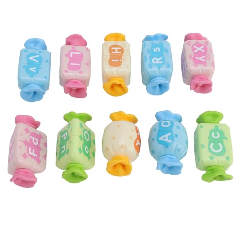 Keenso Candy Alphabet Matching -Spiel, Plastik -Vorschullernspielzeug mit 26 Buchstaben und Farben, Tragbares Farbbrieferkennungspädagogik Spielzeug für Kleinkinder, Interaktives Multisensorisches Keenso Candy Alphabet Matching -Spiel, Plastik -Vorschullernspielzeug mit 26 Buchstaben und Farben, Tragbares Farbbrieferkennungspädagogik Spielzeug für Kleinkinder, Interaktives Multisensorisches von Keenso