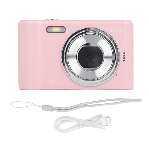 Keenso Digitalkamera, HD 1080P-Kamera, 44 MP Autofokus-Kamera für Jungen, Mädchen, (PINK) von Keenso