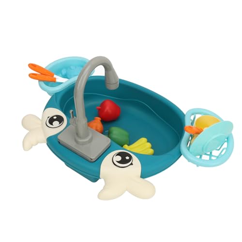 Keenso Elektrische Küchenspülmaschine Spielzeug, Korb, Wasserzyklus, Familienbindung, Praktische Lagerung, Simulationsspielspielzeug, AA -Batterien, Sicheres Material für, Interaktives Design (Blue) Keenso Elektrische Küchenspülmaschine Spielzeug, Korb, Wasserzyklus, Familienbindung, Praktische Lagerung, Simulationsspielspielzeug, AA -Batterien, Sicheres Material für, Interaktives Design (Blue) von Keenso