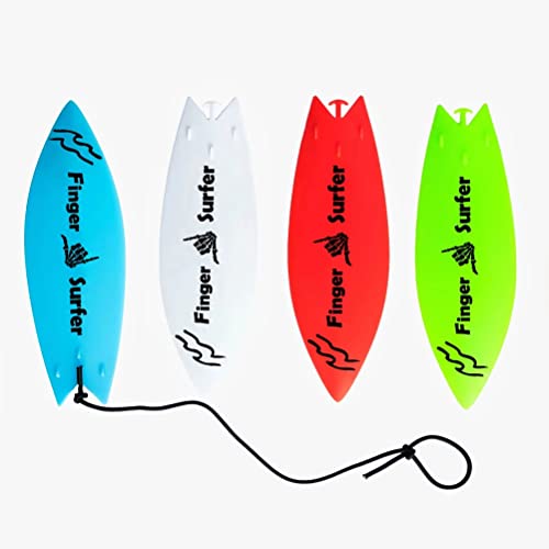 Keenso Finger-Surfbrett, Mini-Windsurf-Spielzeug, Finger-Surfbretter für, Jugendliche und Erwachsene (4 Farben) von Keenso