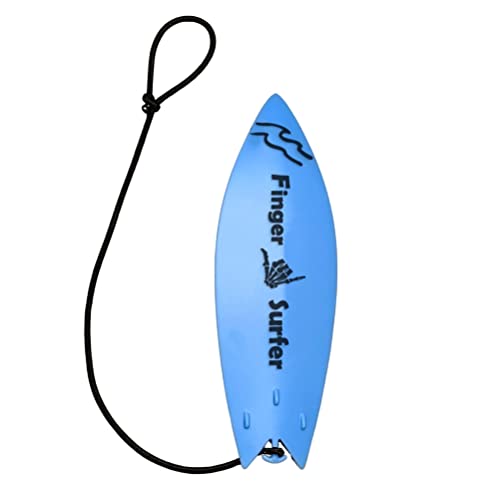 Keenso Finger-Surfbrett, Mini-Windsurf-Spielzeug, Finger-Surfbretter für, Jugendliche und Erwachsene (Blue) von Keenso