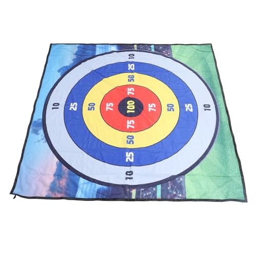 Keenso FußBall-Spielmatten-Set, Indoor-Outdoor-FußBall-Zielspiel mit Ball für und Erwachsene, Spielzeug Zum Training der Hand-Augen-Koordination von Keenso