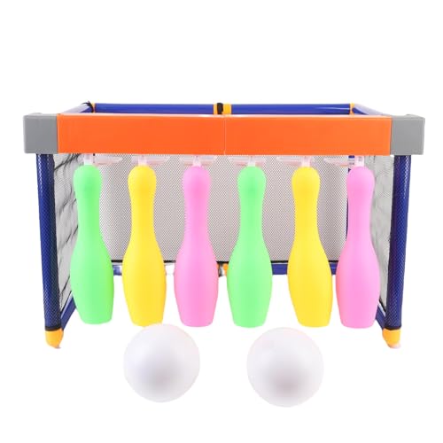 Keenso Fußball-Bowlingspielzeug Verschiedene Sportspaß-Fußball-Bowlingspielzeug, Fußballtor und Leuchten von Bowling-Bällen für Im Innen- und Außenbereich, Eltern-Kind-Interaktion Keenso Fußball-Bowlingspielzeug Verschiedene Sportspaß-Fußball-Bowlingspielzeug, Fußballtor und Leuchten von Bowling-Bällen für Im Innen- und Außenbereich, Eltern-Kind-Interaktion von Keenso