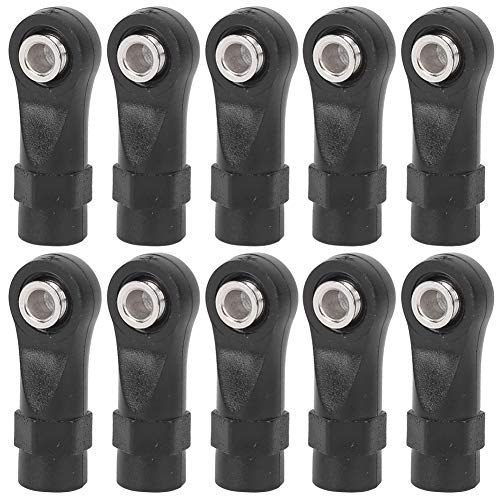 Keenso Link Rod End M4 Kugelgelenk, 10PCS M4 Link Linkage Rod End Balls Joint Set Thread Ball Head Holder Link für T Raxxas 1/10 RC Car von Keenso