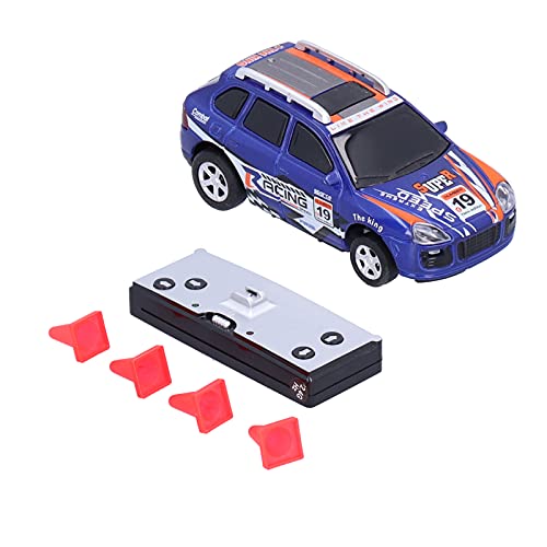 Keenso Mini Racing Drift RC Auto, Ferngesteuerter Sportwagen, Elektrisches Rennwagen-Modell, Spielzeug für Jungen, Geschenke (Dunkelblau) von Keenso