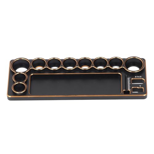 Keenso RC-Auto-Schraubendreher-Halter-Organizer, CNC-Aluminium-Werkzeug-Aufbewahrungsregal für Zangen, Scheren von Keenso