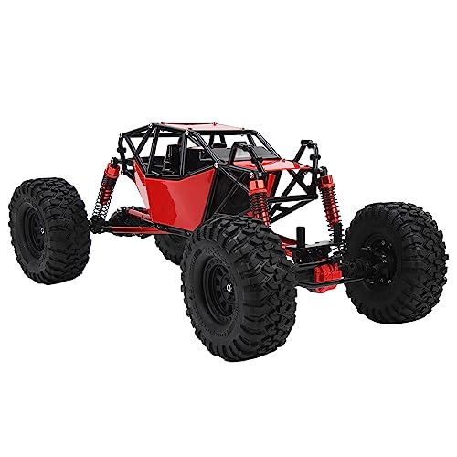 Keenso RC Climber Car Chassis 310 Mm Radstand RC Climber Chassis, 1/10 RC Climber Chassis für Rad für Axial SCX10 90046 1/10 Ferngesteuertes Automodell Zubehör Stoßdämpferwellen von Keenso