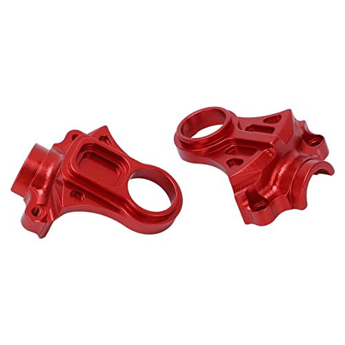 Keenso RC Differential Yoke Set, Aluminiumlegierungsdifferenzdifferential -Joke -Set RC -Auto -Upgrade -Teile für Arrma 1/10 Fernbedienungsauto (Rot) von Keenso