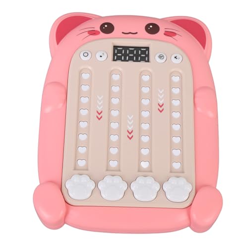 Keenso Rhythmus-Spielmaschine, Beliebte Quick-Push-Spiele, Handheld-Puzzlespiel für und Erwachsene (PINK) von Keenso