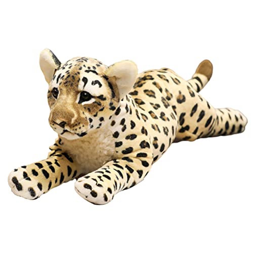 Keenso Tiger-Stofftier, Tiger-Plüschspielzeug, Tiger-Kissen, Dschungel-Kuscheltiere für und Mädchen (L) von Keenso