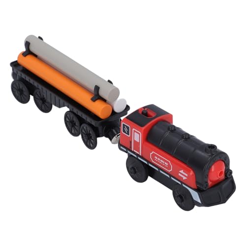 Kindereisenbahn-Spielzeug, Elektrisches Eisenbahn-Set, Elektrisches Holzeisenbahn-Set, Batteriebetrieben, Kompliziertes Mittelalterliches Design, Ideal für und Mädchen Jeden von Keenso