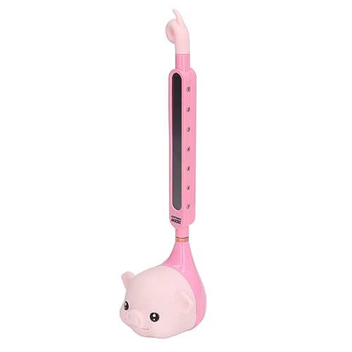 Otamatone Japanisches Elektronisches Musikspielzeug, Synthesizer-Musikinstrument für, für Teenager (Rosa Schwein) von Keenso