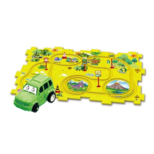 Pädagogisches Puzzle-Car-Spielset, Puzzle-Play-DIY-Montage-Car-Spielset für von Keenso