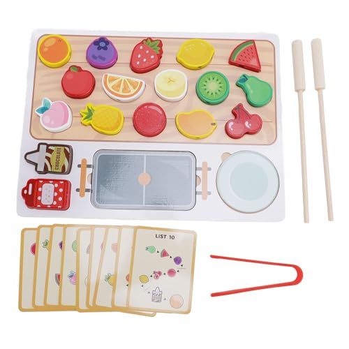 Play Food Cutting Seafood Set, Obstspieße, Spielzeug, Rollenzubehör für und Mädchen Im Alter von 3 Jahren von Keenso