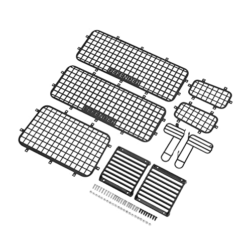 RC-Metall-Fenstergitter-Simulation, Exquisit, Verhindert Kratzer, RC-Verteidiger-Fensterschutz für Traxxas RC-Autos von Keenso