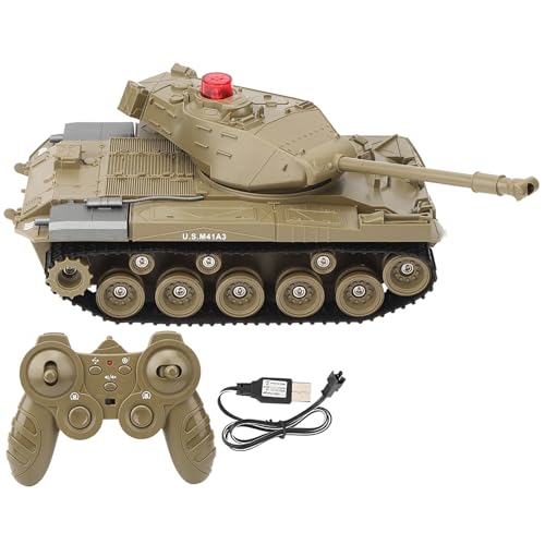 RC Panzer 1/30 Fernbedienung Panzer Spielzeug Kinder Kind Fahrzeug Modell Spielzeug (Grün) von Keenso