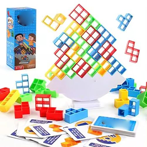 Yamajifactory Game, Yamaji Factory Balance Game, Yamajifactory Team Tower Game, Team Tower-Spiel, Tetris Balance Spielzeug Tower Game, Lustige stapelspiel, Balancing Spiel, Team Tower-Spiel für Kinder von Keeplus