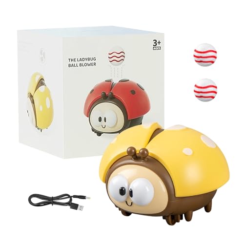 Frühes Bildungsspielzeug,Elektronischer Marienkäfer Ball Schwimmendes Spielzeug,Marienkäfere Luftballon Spielzeug Set mit 2 Bällen,Lernspielzeug Marienkäfere Sensorischen USB Wiederaufladbar (02) Frühes Bildungsspielzeug,Elektronischer Marienkäfer Ball Schwimmendes Spielzeug,Marienkäfere Luftballon Spielzeug Set mit 2 Bällen,Lernspielzeug Marienkäfere Sensorischen USB Wiederaufladbar (02) von Keho Keho Kehongdun