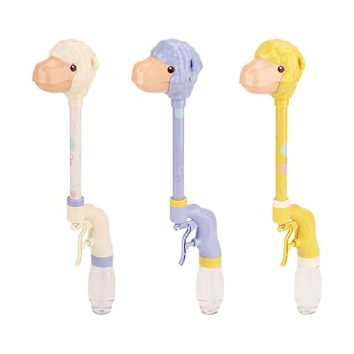 Wasserpistole Kinder,3pc Kreative Langhalsige Cartoon Wasser Spielzeug,Interessante Ente/Dinosaurier/Alpaka/Kürbis Wasserspritzpistole,für Sommer Spielzeug Garten Party Mitgebsel Wasserpistolen von Keho Keho Kehongdun